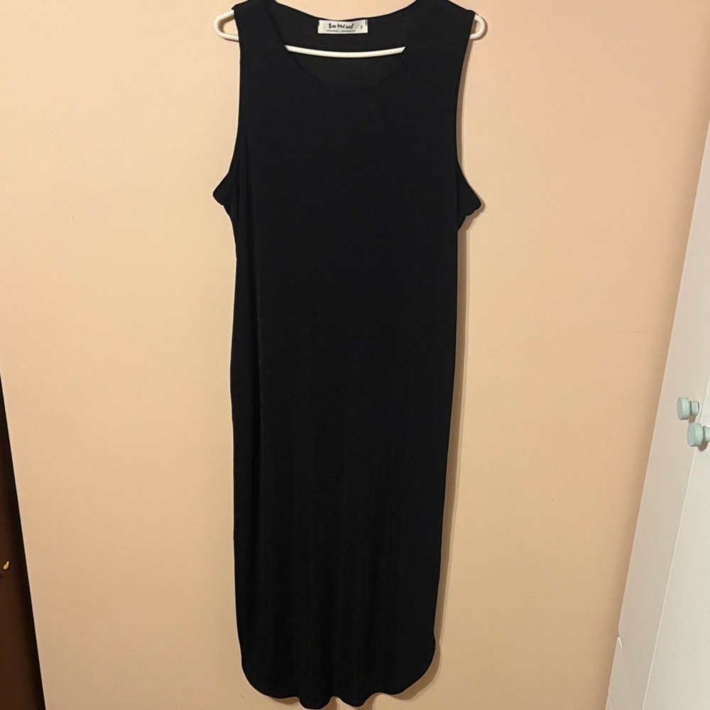 Three Bird Nest Classic Black Maxi Dress